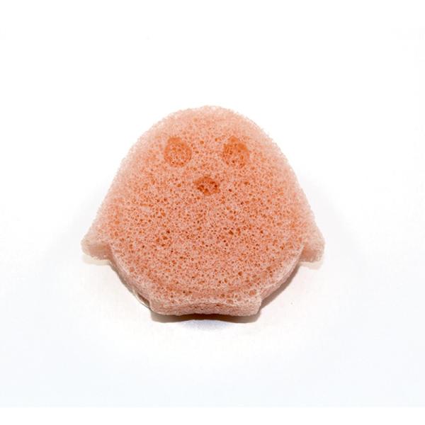 Esponja Konjac especial macia natural da morango para a lavagem da cara do banho das crianças