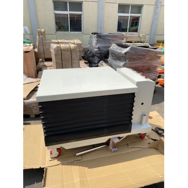 Carbon Steel Scissor Lift Table Foot Control 1000kg Hydraulic Lift Work Table