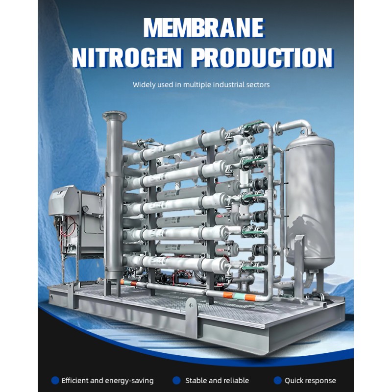 Marine Membrane Nitrogen Generator High Purity For Fuel Tank Cargo Hold Inerting