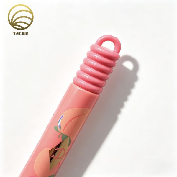 10ml Empty packaging Lipgloss Tubes for Lip Balm Liquid Lipstick Cosmetic Squeeze Tube with silicone Applicator 