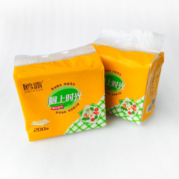 Premium Quality 2ply Bamboo Pulp Facial Tissues Bottom Pumping Hanging Toilet Paper Soft Pack with Recycled Bamboo Eco-Friendly