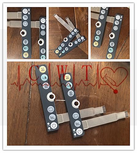 Medical Patient Monitor Parts VM6 VM8 Button Membrane