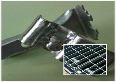 Stainless Steel Bar Grating Clips , End Plate Welding Bar Grating Fasteners