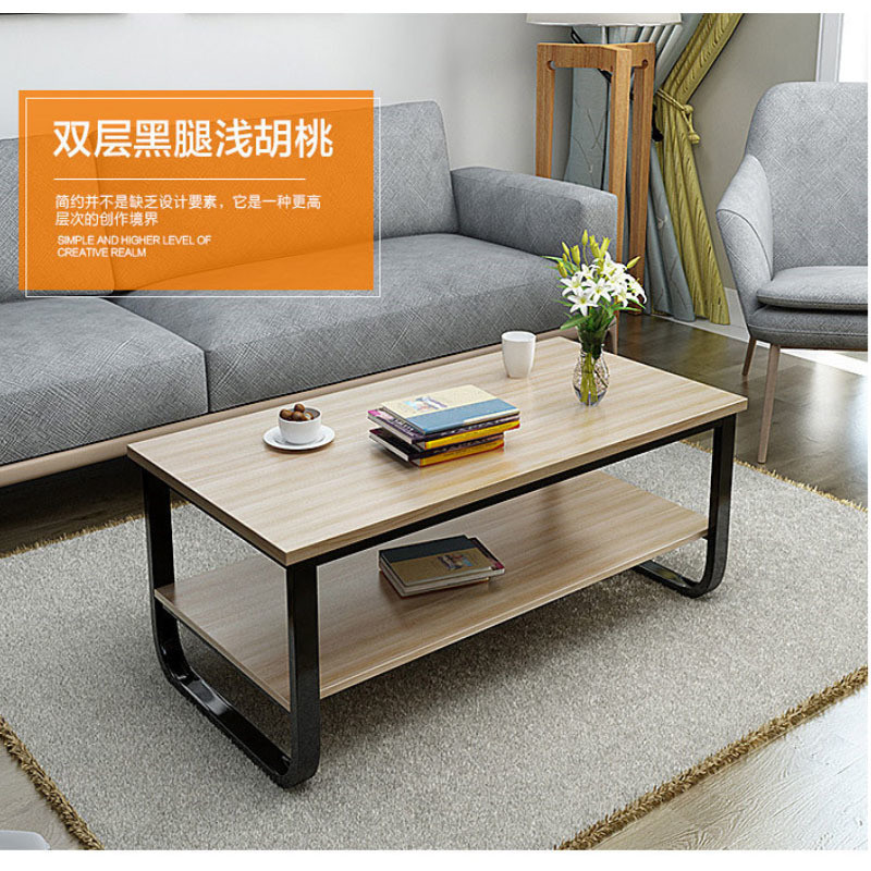 Contemporary Glass Living Room Center Table Modern Style Simple Design Folded NO