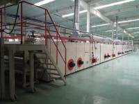 Correia transportadora do Teflon horizontal de secagem composto da máquina do revestimento protetor de tapete