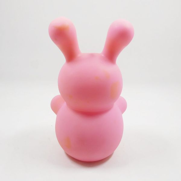 Cuddly Pink Indoor Vinyl Rabbit/ Bunny LED Kids Light toys