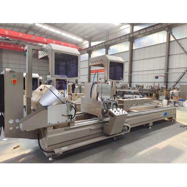 митра 550mm двойная главная увидела автомат для резки профиля Pvc