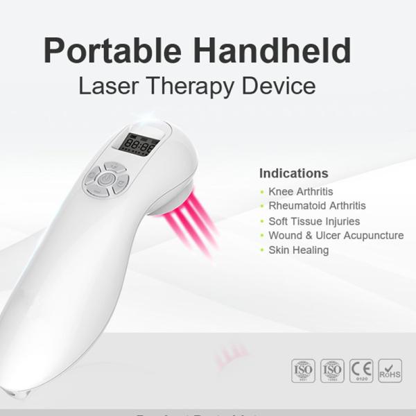 808nm 650nm Medical Healthcare Equipment Pain Relief Handheld Cold Laser Therapy Device