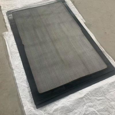 230 Count Fine-Mesh Industrial Bolting Cloth with Canvas Edge