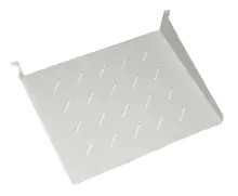 19 Inch Fixed Shelf in White for Network Rackmount 300mm Depth 1U Wall Mount Cabinet