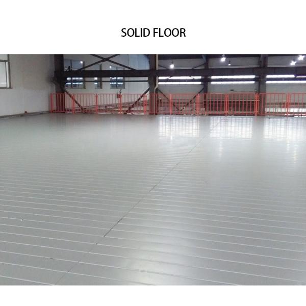 Customized Width and Depth 500kg Load Mezzanine Floor with Solid or Perforated Surface