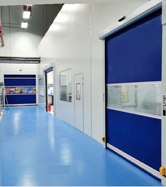 Ливни воздуха груза для чистых комнат, двери шторки ролика ливня воздуха дезактивации