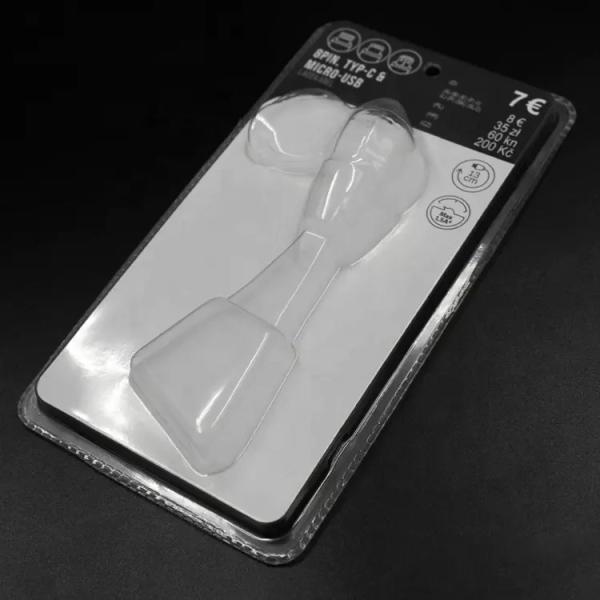 PVC Clear Stock Slide Blister Packaging Biodegradable Customized