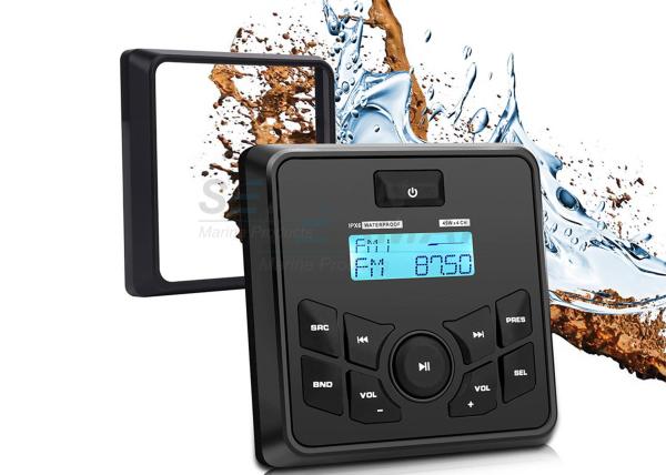 Waterproof Marine Receiver Speaker Package for boat UTVS motorcycle
