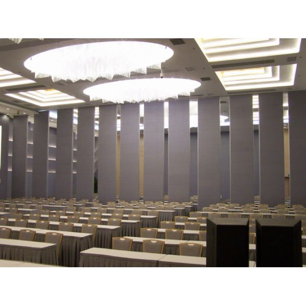 Interior Steel / MDF Sound Proof Partitions Fabric Acoustic For Meeting Room