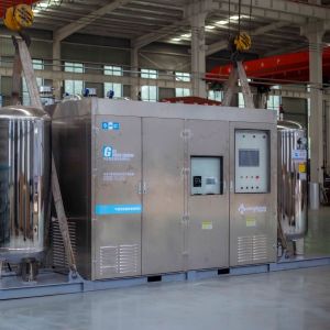 Container Type Inert Helium Recovery System Automatic Operating