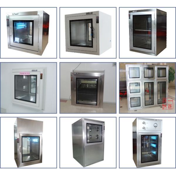 Pass Box Cleanroom Furniture for Pharmaceutical Industry in Building Material Shops