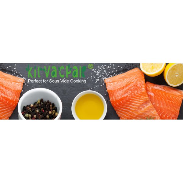 Большой полиэтиленовый пакет вакуума для жары выбитой едой - сумки барьера хранения еды уплотнения пластиковые