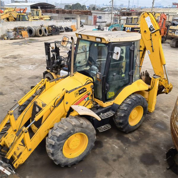 8 tonnes Jcb 4cx chargeur de pelle utilisée Grande-Bretagne 8.18t chargeur compact utilisé