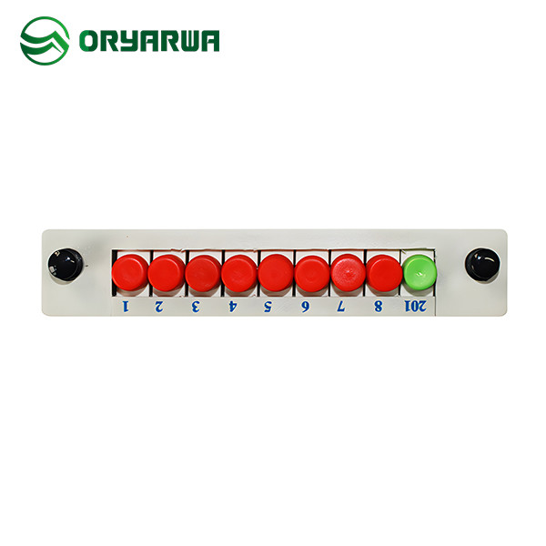 Материал ABS Splitter PLC кассеты оптического волокна FC UPC 1X8