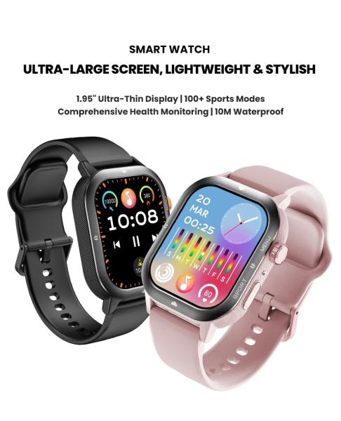 C30 1ATM Waterproof Smartwatch For Men Women , BT Call Fitness Sleep Heart Rate Sport Watch