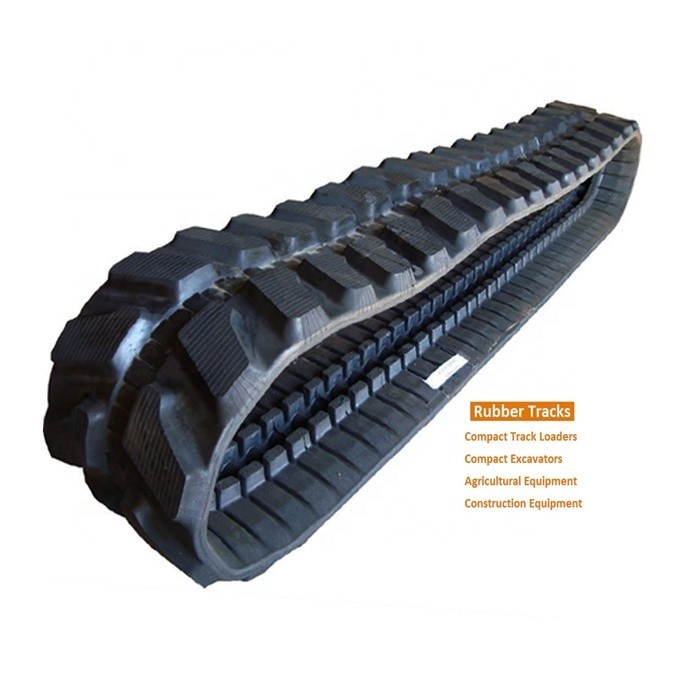 C50R3C Excavator Crawler Rubber Track 450X110X74 For TAKEUCHI Yanmar Mini