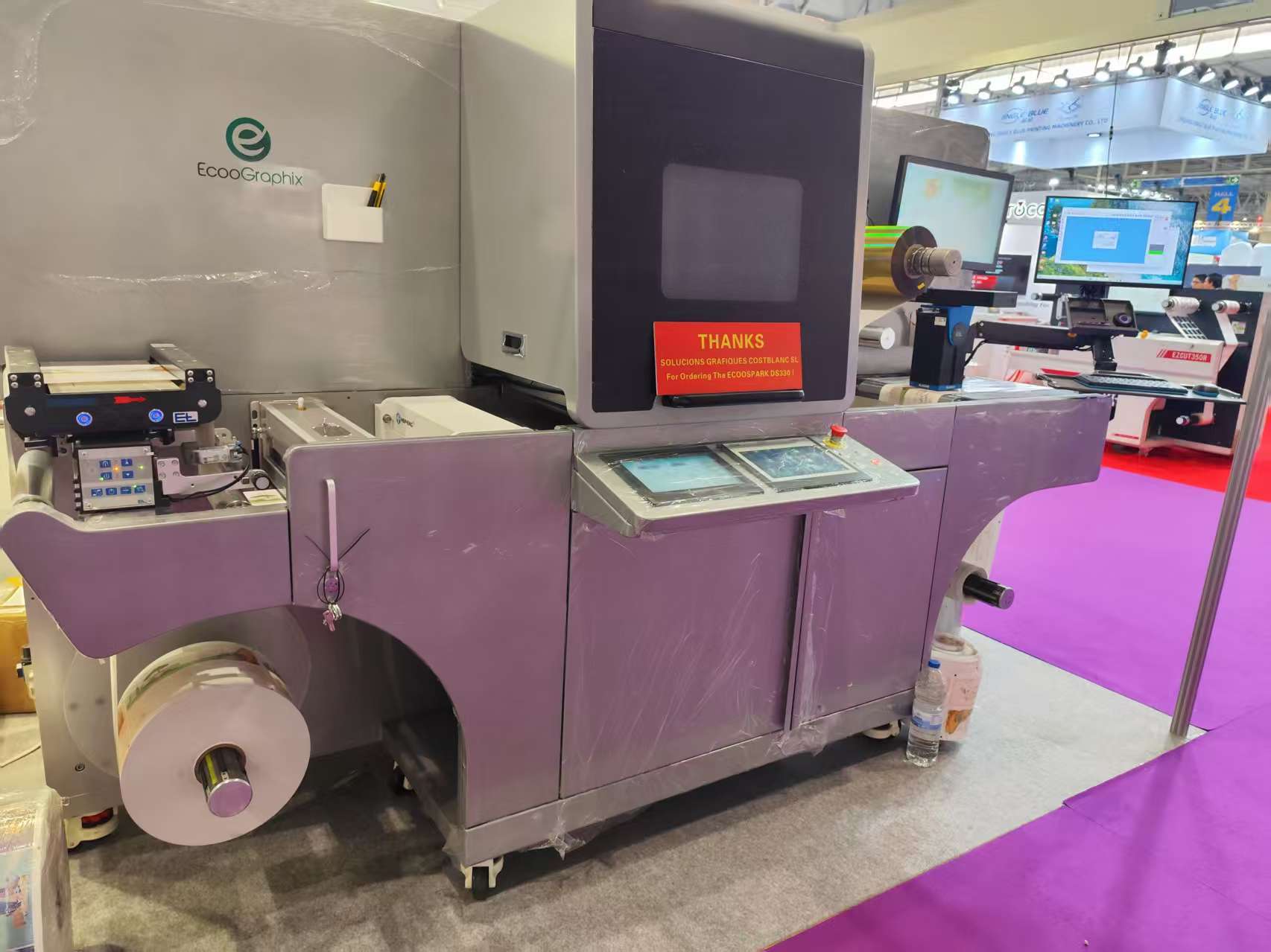Digital Label Varnish Printing and Cold Foil Stamping Enhancement Machine EcooSpark