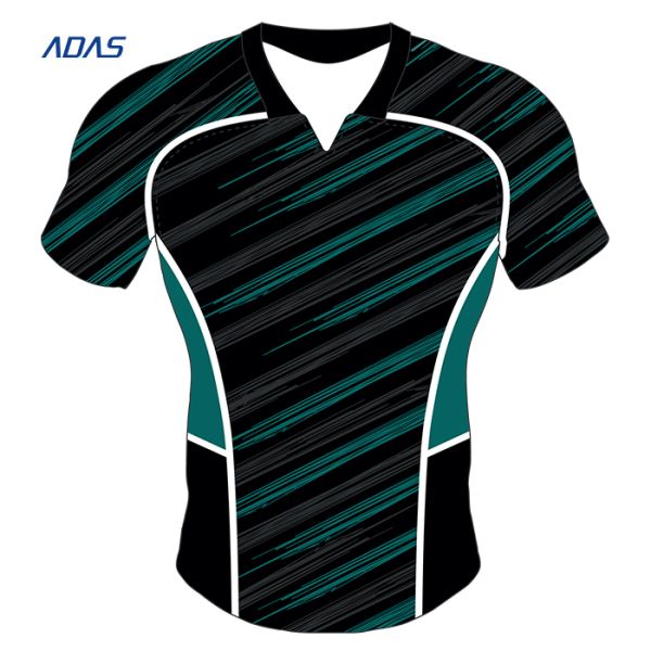 Sublimated Rugby Training Clothes Jersey Training Wear 100% Polyester Fabric
