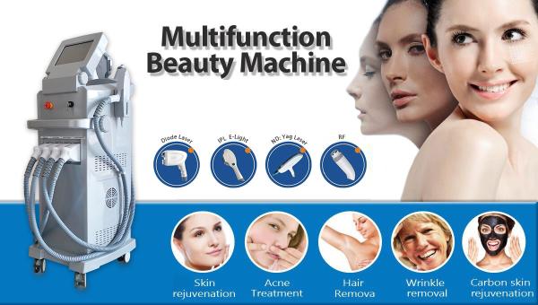 High Efficiency Ipl Laser Equipment , Interchanable Handles Professional Ipl Machine