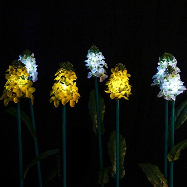 Emulation rapeseed lamp LED flower lamp outdoor lawn floor lamp lawn courtyard decoration lighting lamps