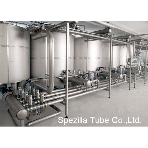 Аттестованный трубопровод механическое отполированное 3А нержавеющей стали особой чистоты ИД/ОД 0.8ум