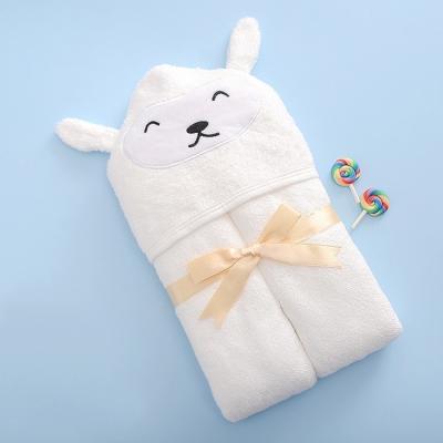 Serviettes infantiles à capuchon 400gsm de Bath de bambou organique de 100 pour cent