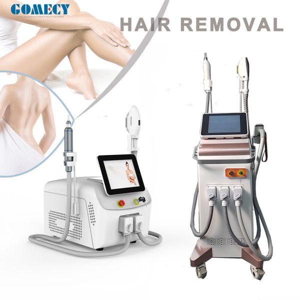 4 In1 Hair Removal Diode Laser Tattoo Removal Q Switched Nd Yag Laser 755 808 1064nm Hair Removal Machine