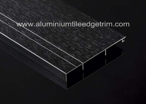 Black Metal Aluminium Skirting Melbourne / Trunking  / Brisbane Long Durability Around House