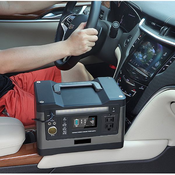 Мобильный генератор 110 В портативное наружное аварийное питание 500 Вт