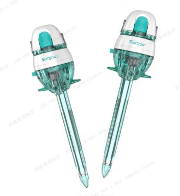 Endoscopia Trocar Disponível 10 mm Laparoscópico Trocar Óptico
