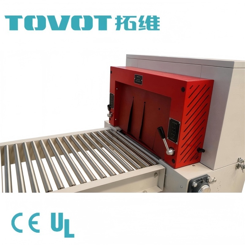 Automatic Heat Shrink Film Packaging Machine For SPC Flooring Production / Export Packaging