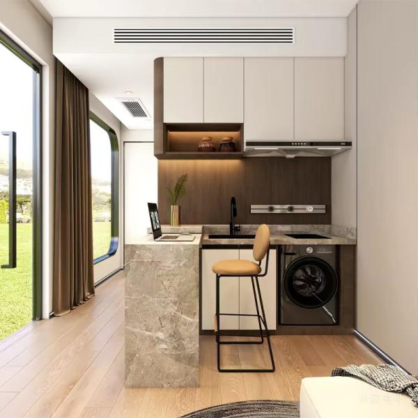 Maison moderne 20ft 40ft Apple Cabin avec salle de bains
