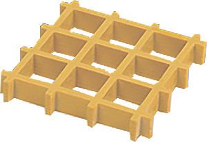 FRP Grating Sheets Non Conductive Fire Resistant For Marine Environments Grp Walkway Panels