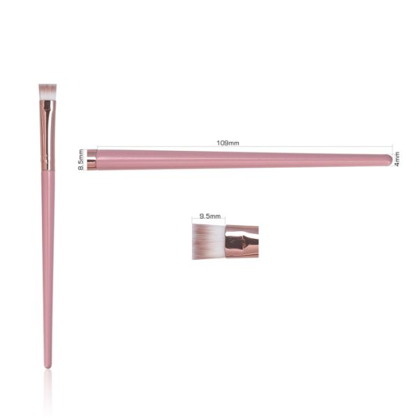 6PCS PBT Hair Personalized Makeup Brush Set With Storage Bags