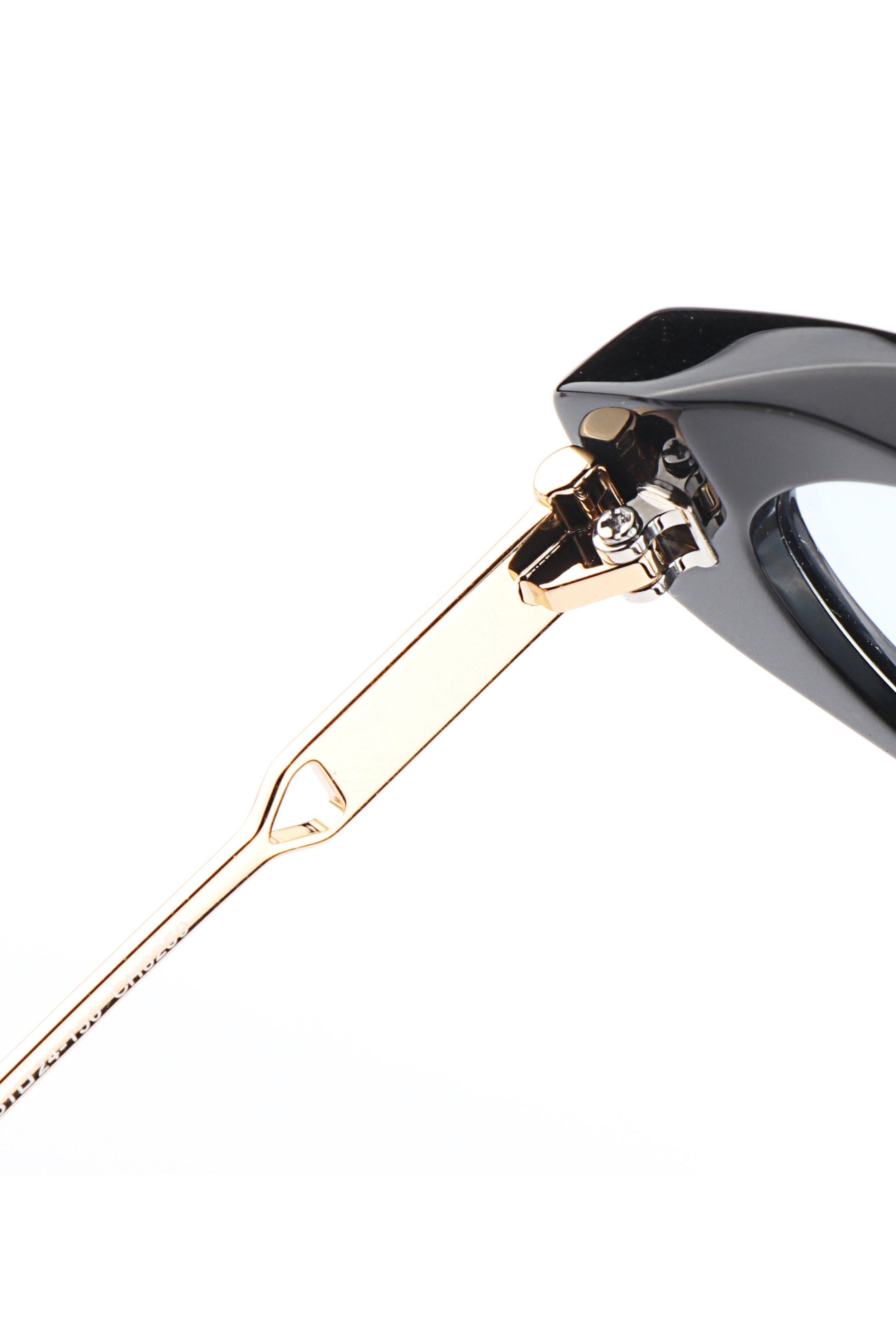 Fashion Cat Eye UV400 Protection Acetate Frame with Metal Embellishment Bulk Supplier Brand High-quality Sunglasses for Women