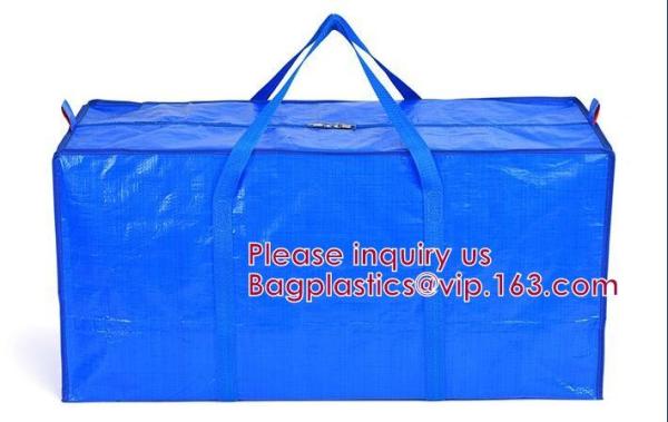 Heavy Duty Oversized Storage Bag Organizer With Strong Handles, Moving, Traveling, College Dorm, Camping