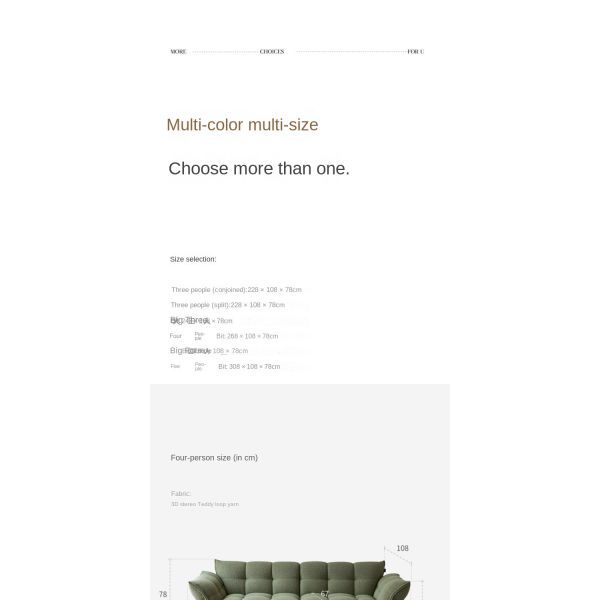 Modern Straight Row White Soft Fabric Sectional Sofa Living Room Furniture Sponge Sofa Nordic Leisure Modular Could Couch