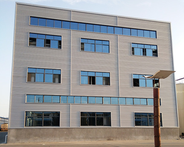 ASTM Multi Storey Steel Structure Building , Prefab Commercial Construction