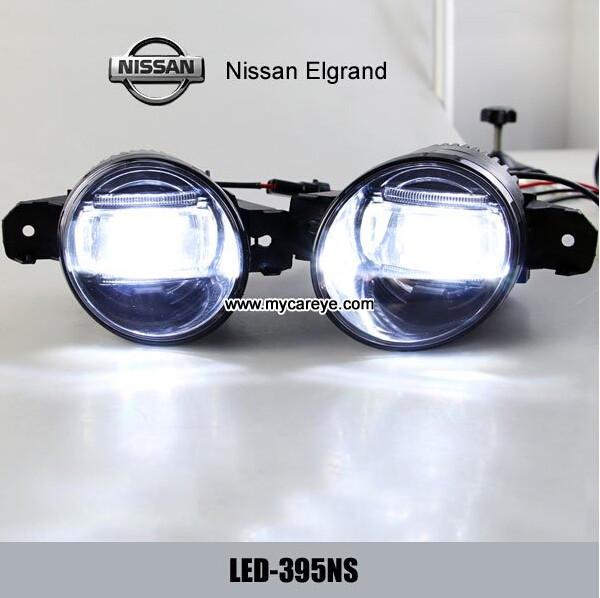 Nissan Elgrand auto front led fog lights DRL driving daylight manufacturers
