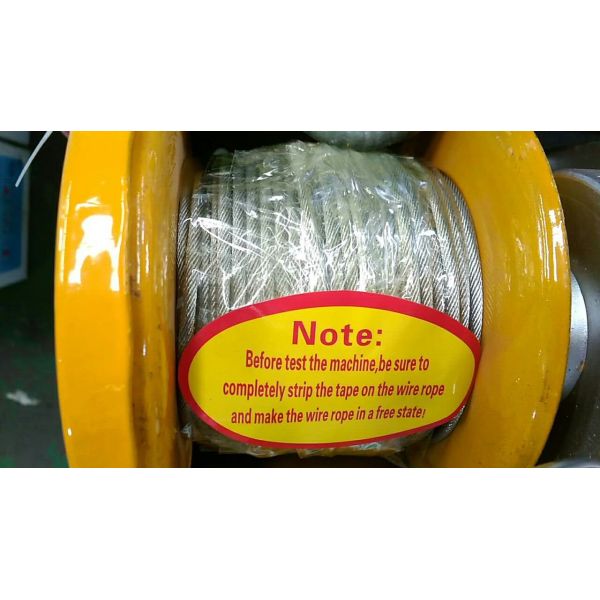 Мини облегченный электрический подъем веревочки 600кг провода ПА600