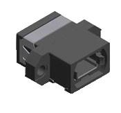 MTP Bulkhead Fiber Optic Adapters Fiber Quick Connection Counts Ranging From 4 To 72