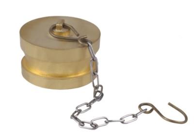 John Morris coupling cap with chain