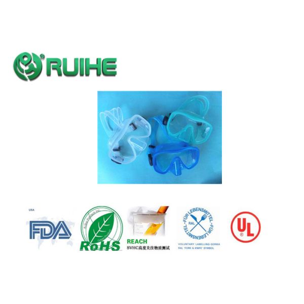 Custom FDA Adult Snorkel Liquid Silicone Rubber For Diving Accessories