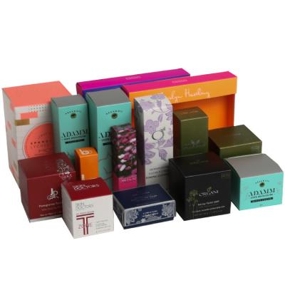Custom Small Foldable Paper Box With Insert For Cosmetics Packaging